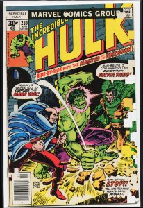 The Incredible Hulk #210 (1977) Hulk