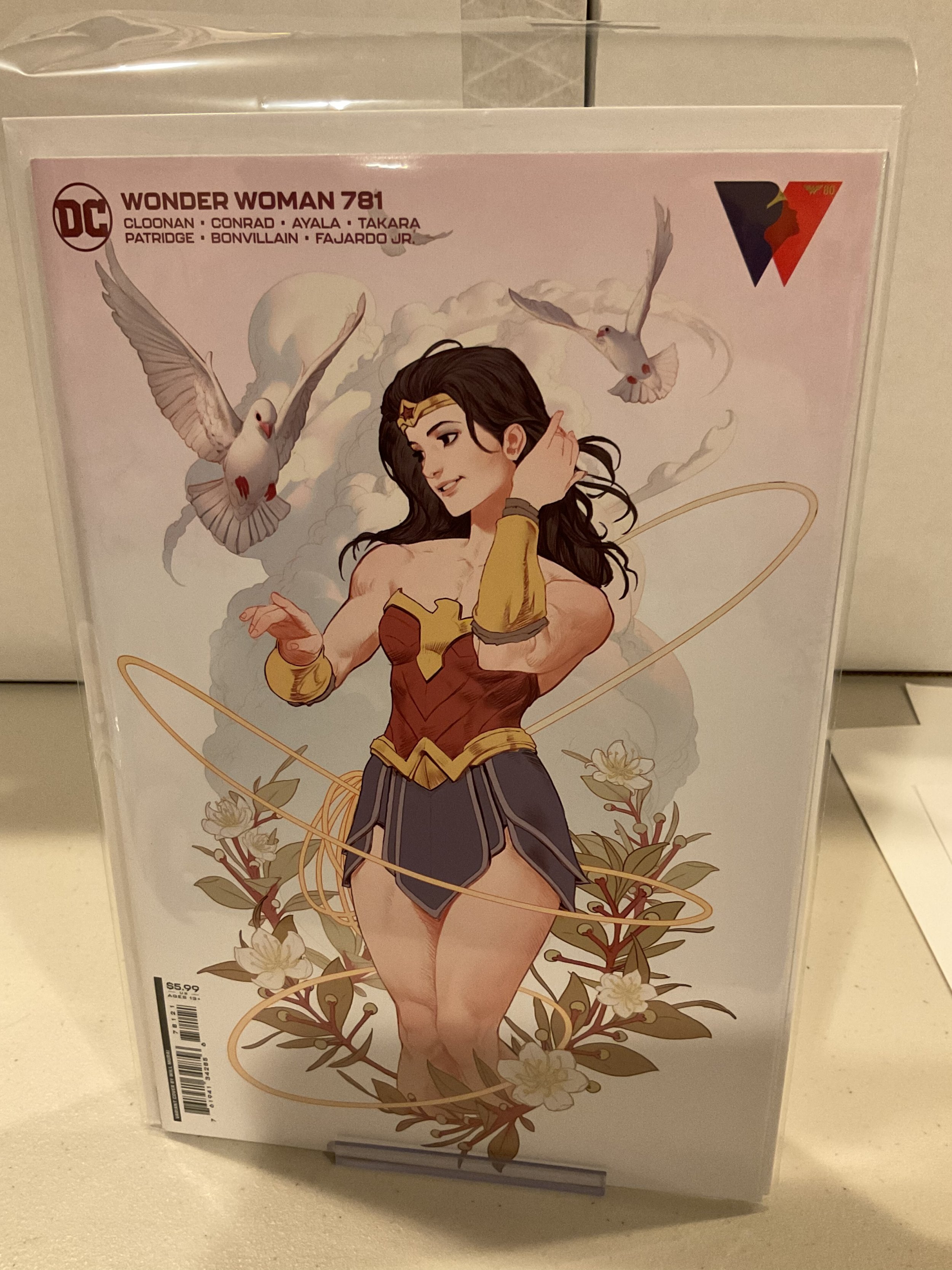 Wonder Woman 781 90 Our Highest Grade 2022 Murai Cardstock Variant Comic Books Modern 0516