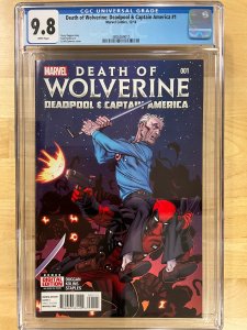 Death of Wolverine: Deadpool & Captain America (2014) CGC 9.8