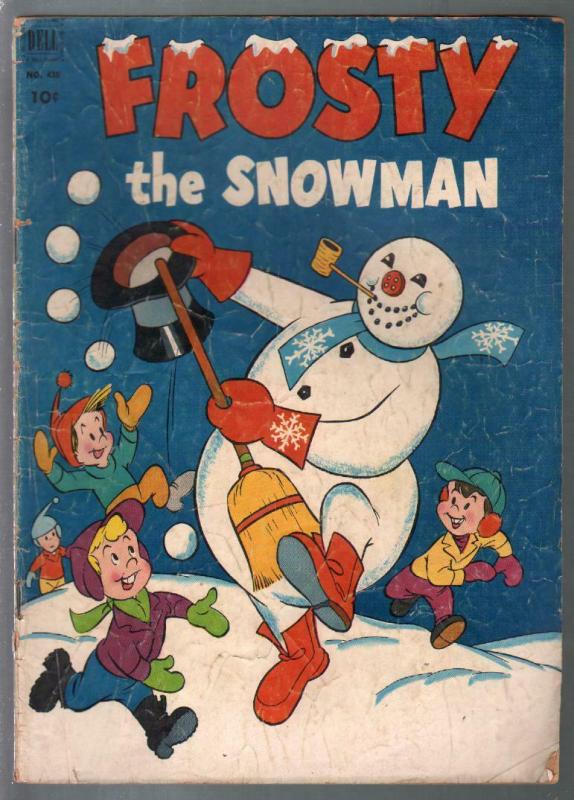 Frosty The Snowman-Four Color Comics #435 1952-Dell-Winter Fun-G/VG