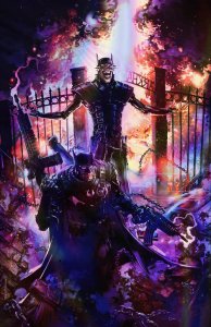 Batman Who Laughs #1 Clayton Crain Foil Variant Set