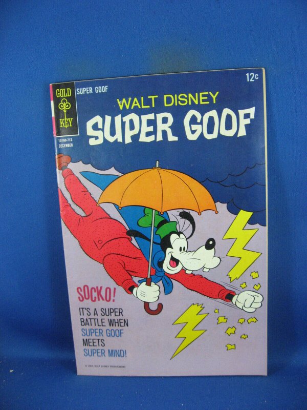 SUPER GOOF (GOOFY) 9 F VF GOLD KEY 1967