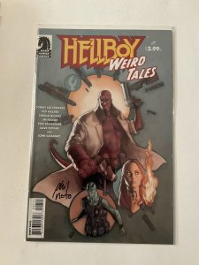 Hellboy Weird Tales 7 Near Mint Nm Signed Onto Dark Horse Comics