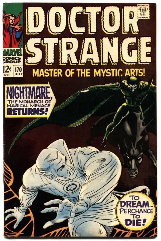 DOCTOR STRANGE #170 1968-MARVEL COMICS-HIGH GRADE COPY