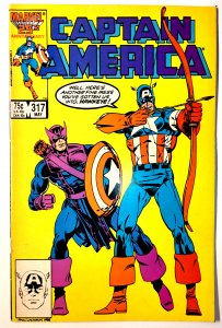 Captain America #317 (7.0, 1986) 