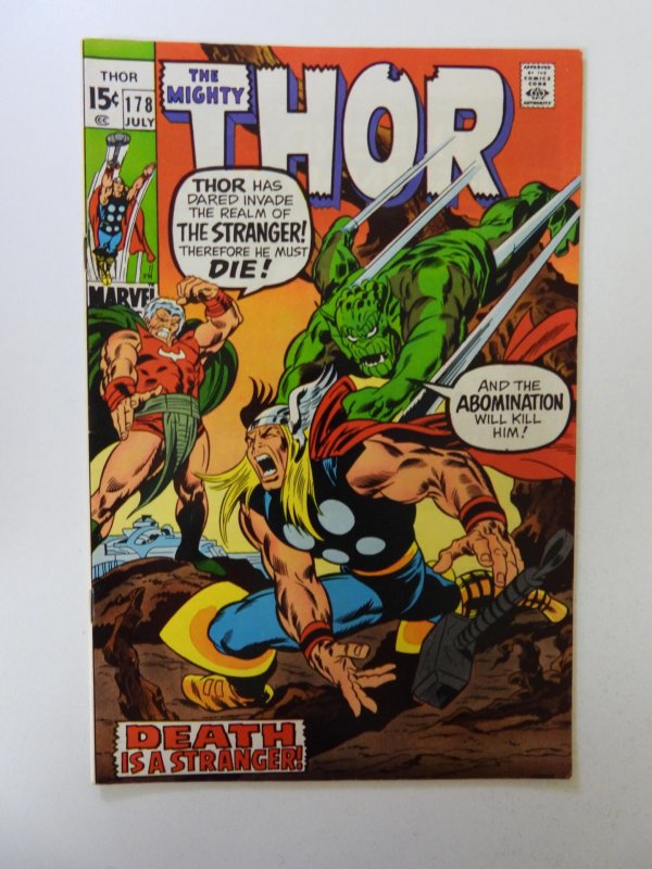 Thor #178 (1970) VF condition