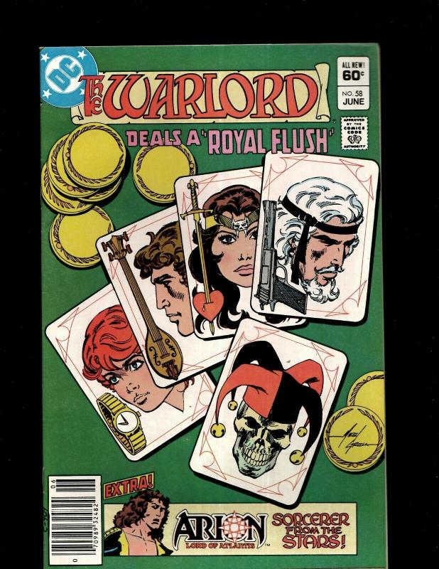 10 The Warlord DC Comic Books #52 53 54 55 56 57 58 59 60 61 JF12