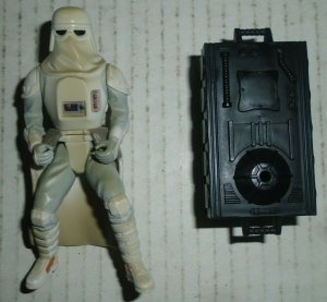 Deluxe Snowtrooper Star Wars Action Figure The Power Of the Force 1997 Kenner