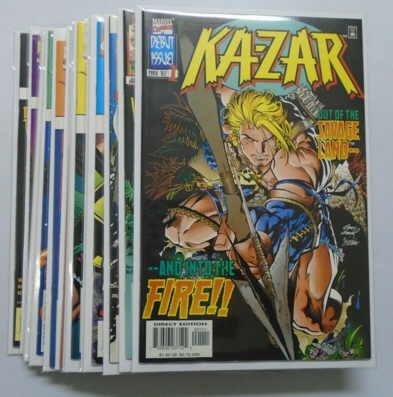 Ka-Zar (3rd Series) run:#1-14 8.0VF direct (1997)