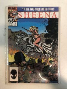 Sheena (1984) # 1-2 In A Two Issue Limited Series (VF/NM) Marvel Comics