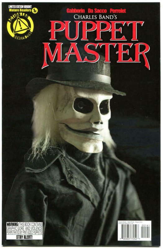 PUPPET MASTER #1, NM, Bloody Mess, 2015, Dolls, Killers, more HORROR  in store,D