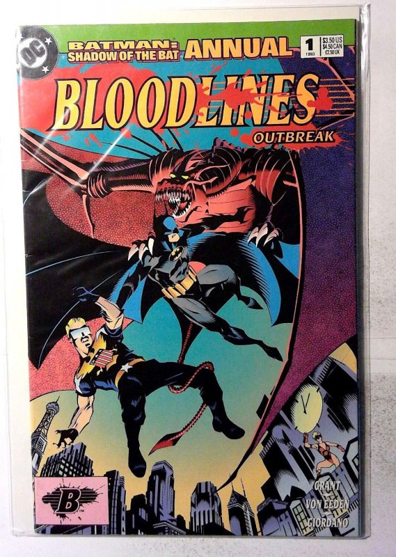 Batman: Shadow of the Bat Annual #1 (1993) DC Comics 1st Print Comic Book