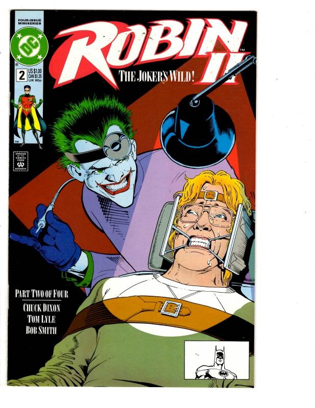 7 Robin DC Comic Books Robin II # 1 (1) (1) (1) 2 (2) Robin III # 6 Joker BH40