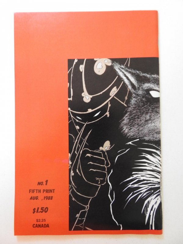 Teenage Mutant Ninja Turtles #1 Fifth Printing Variant (Aug '88) Sharp V...