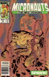 Micronauts (Vol. 2) #3 (Newsstand) FN ; Marvel | the New Voyages