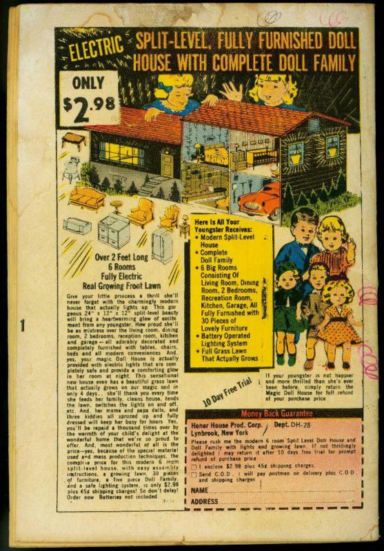 Romantic Story #59 1962- Charlton Comics- Substitute Love F/G