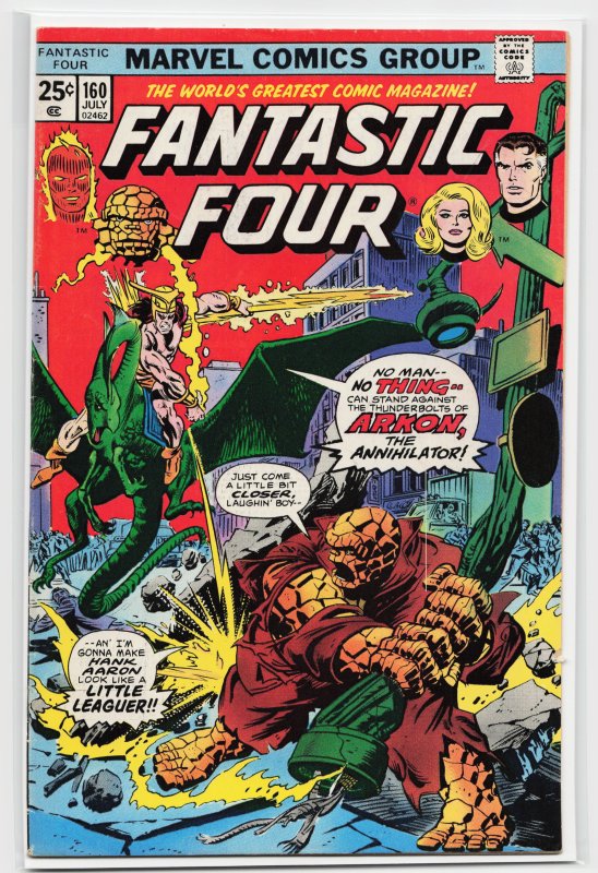 Fantastic Four #160 (1975) Fantastic Four