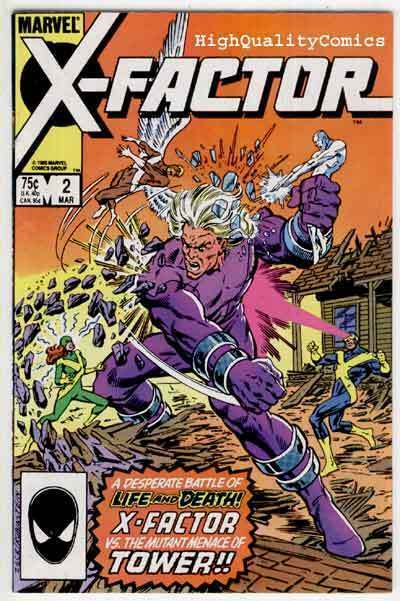#52 in Near Mint condition 1986 series Marvel comics X-Factor