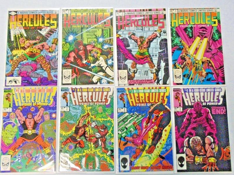 Hercules Two Sets 1st and 2nd Series 8 different books 8.0 VF (1982 1984)