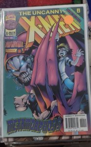 UNCANNY X-MEN #336 1996 MARVEL DISNEY   ONSLAUGHT PHASE 2  MEATMORPHOSIS