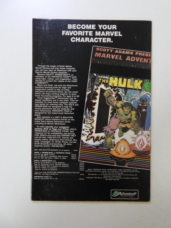 The Uncanny X-Men #205 (1986) FN/VF condition