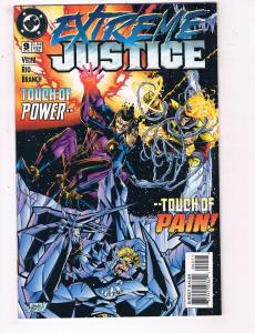 Extreme Justice #9 VF DC Comics CW TV Show Comic Book Velez Flash 1995 DE22