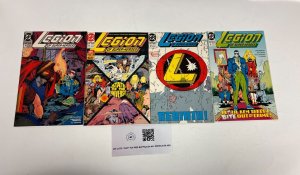 4 Legion of Super-Heroes DC Comics Books #11 12 13 14 Giffen Bierbaum 79 JW16