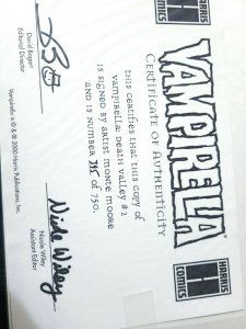 Signed NM+ Vampirella Monthly 24&26 Death Valley 1-2 Monte Moore