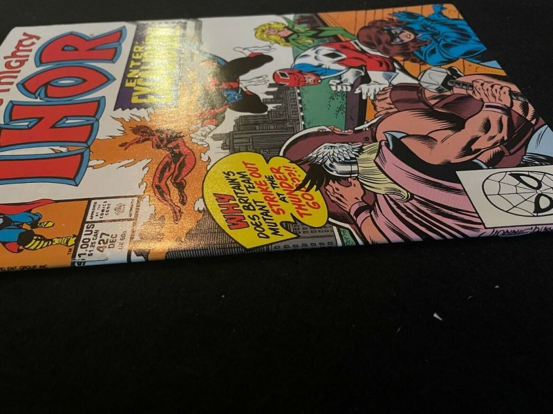 Thor (Mighty) #427 1990 Marvel Comics Enter Excalibur