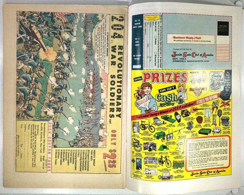 THE FUNKY PHANTOM Comic Issue 11 — Hanna Barbera 1974 Whitman Comics Western Pub