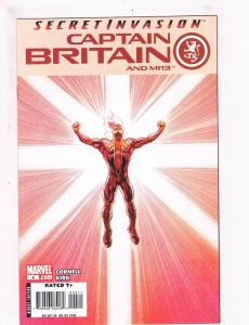 Captain Britain MI13 # 4 NM 1st Print Marvel Comic Book Iron Man Avengers S60