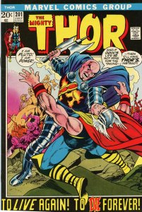 Thor #201 (1972) Comic Book VF 8.0