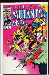The New Mutants Annual #2 (1986) New Mutants [Key Issue]