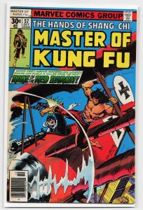 Master of Kung Fu #57 (1977) Master of Kung Fu / Shang-Chi