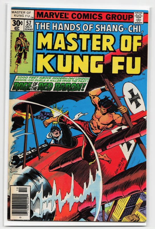 Master of Kung Fu #57 (1977) Master of Kung Fu / Shang-Chi