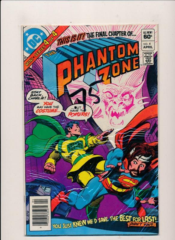 DC Complete Mini-Series THE PHANTOM ZONE #1-4 FINE/VERY FINE (PF86)