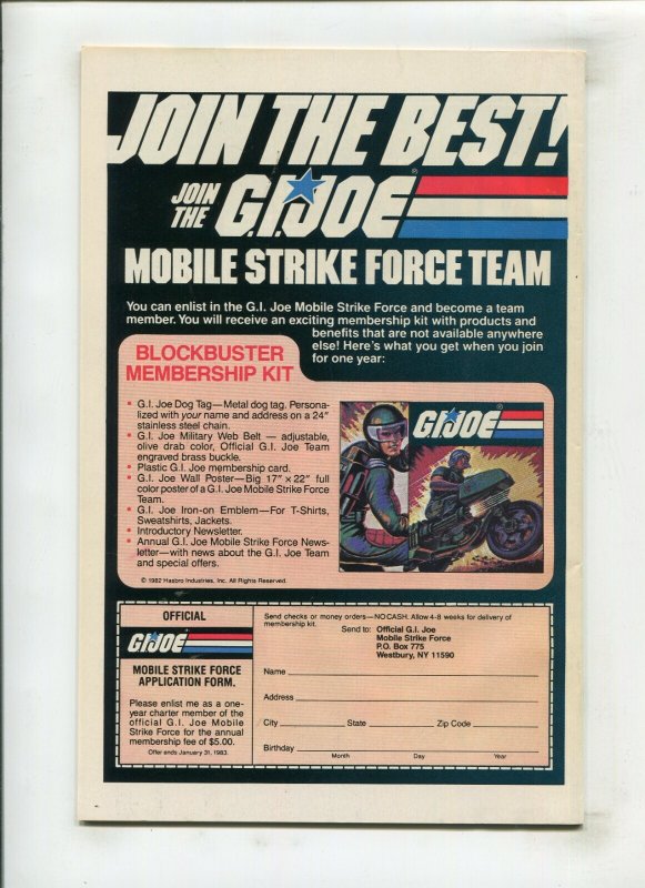 AVENGERS #222 (9.0) VS. NEW MASTERS OF EVIL!! 1982