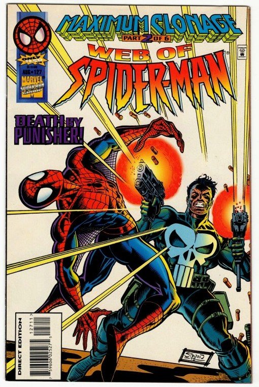 WEB OF SPIDER-MAN #127 (VF/NM) Punisher! No Resv! 1¢ Auction! See More!!!