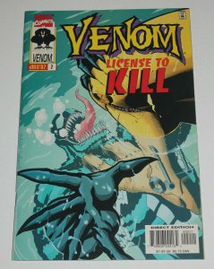 Venom: License To Kill #2 (1997) - NM 9.4 Goldfinger Great Finger