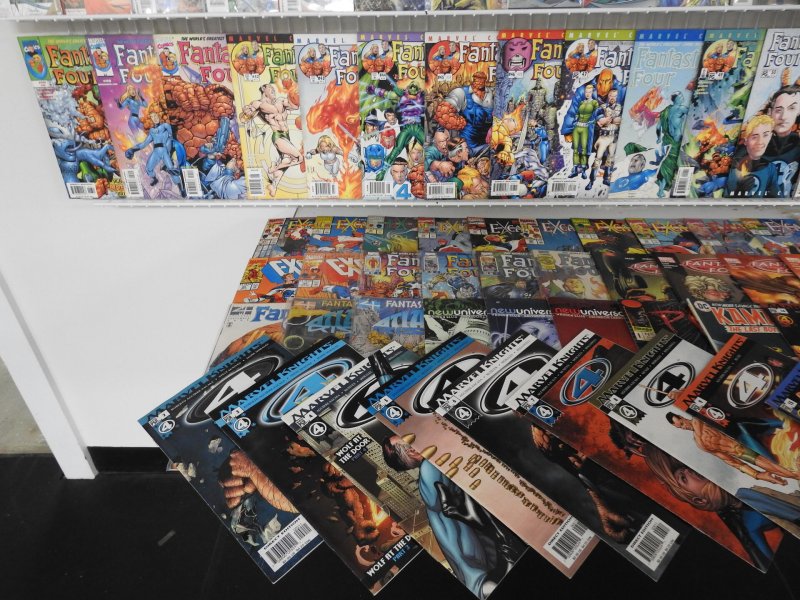 Huge Lot 200+ Comics W/ Fantastic Four, Spider-Man, Pitt+ Avg VF Condition!