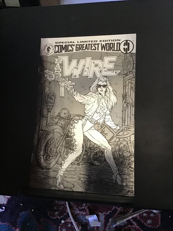 Barb Wire #1 (1994) Rare silver limitedb addition he Super-High-Grade! NM+ Wow!