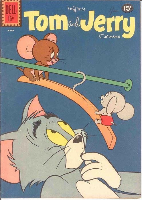 TOM & JERRY 201 VF  April 1961 COMICS BOOK