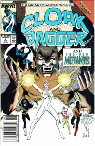 Mutant Misadventures Of Cloak And Dagger #4 Newsstand Inferno / New Mutants  NM