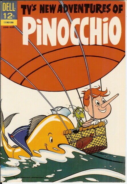 NEW ADVENTURES OF PINOCCHIO 2 VF+  June-Aug 1963 COMICS BOOK