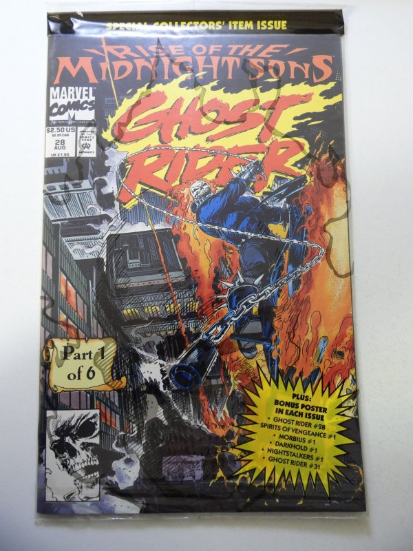 Ghost Rider #28 (1992) in poly sealed bag