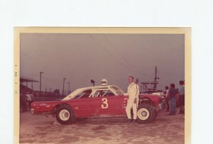 Wayne Gimble-Color Photo-1970's-1957 Chevrolet-Stock Car-VG