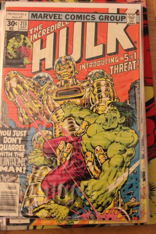 Incredible Hulk  213 FN/VF