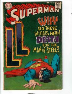 Superman # 204 VG DC Comic Book Supergirl Smallville Superboy Batman Flash TD1