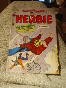 HERBIE #22 Acg 1966* AMERICAN COMICS SILVER AGE Superhero The Fat Fury Whitney C