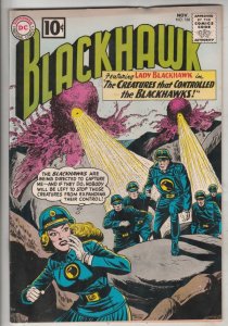 Blackhawk #166 (Nov-61) FN/VF Mid-High-Grade Black Hawk, Chop Chop, Olaf, Pie...